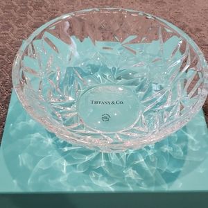 Tiffany Rock Cut Crystal Bowl.
